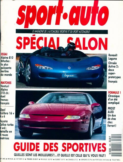 Livrenpoche : Sport-auto n°345 : Spécial salon - Collectif - Livre