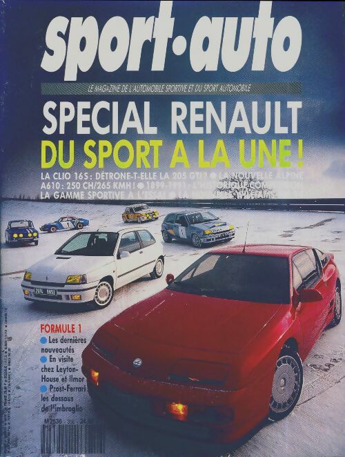 Livrenpoche : Sport-auto n°350 : Spécial Renault. Du sport à la une ! - Collectif - Livre