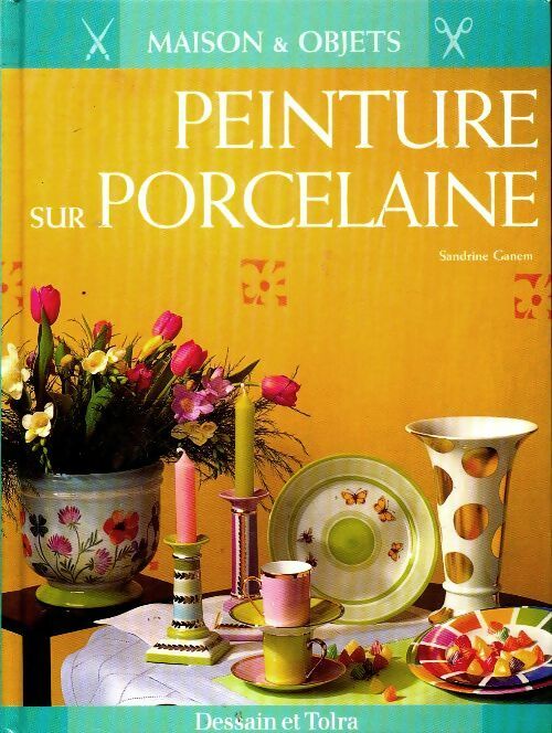 Livrenpoche : Peinture sur porcelaine - Sandrine Ganem - Livre