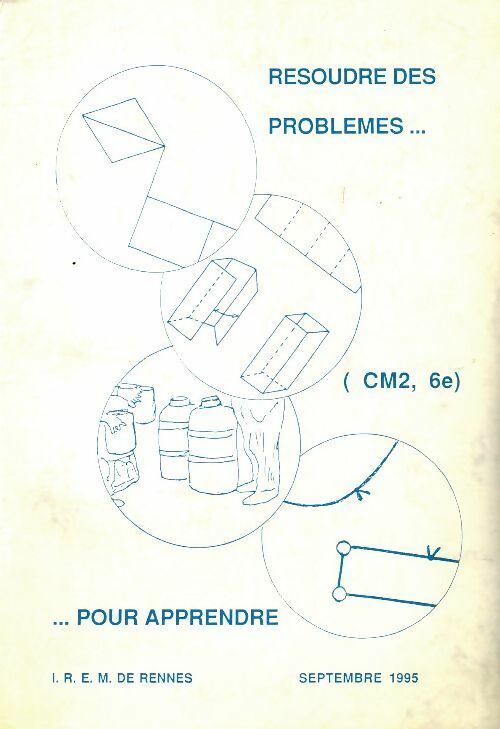 Livrenpoche : Résoudre des problèmes pour apprendre CM2, 6e - Collectif - Livre