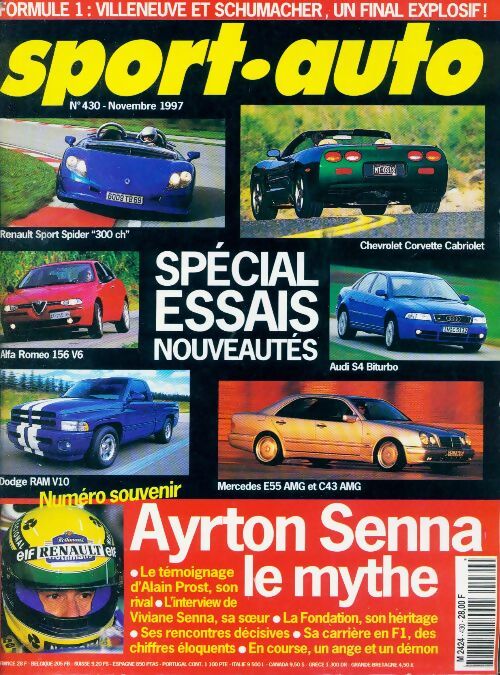 Livrenpoche : Sport-auto n°430 : Spécial essais nouveautés - Collectif - Livre
