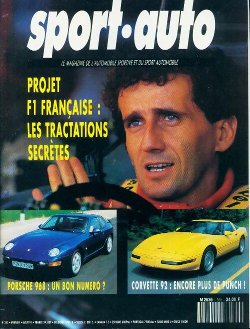 Livrenpoche : Sport-auto n°355 : Projet F1 française - Collectif - Livre
