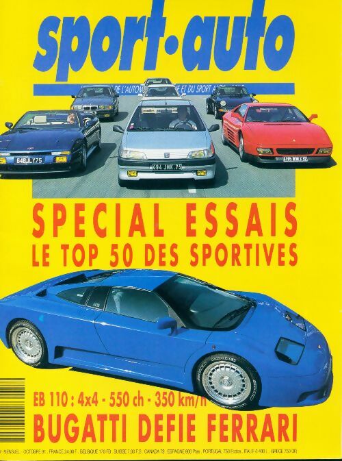 Livrenpoche : Sport-auto n°357 : Spécial essais. Le top 50 des sportives - Collectif - Livre