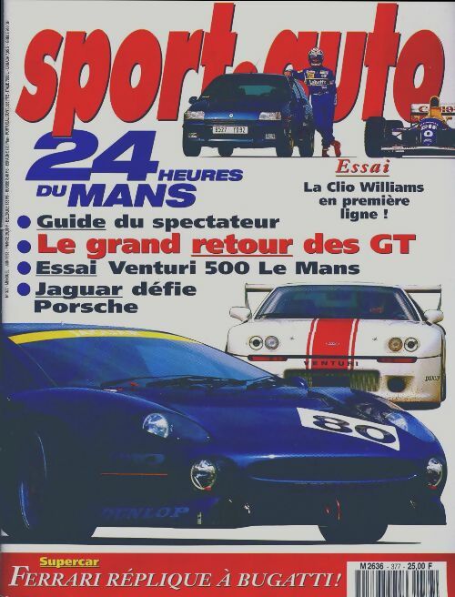 Livrenpoche : Sport-auto n°377 : 24 heures du Mans - Collectif - Livre