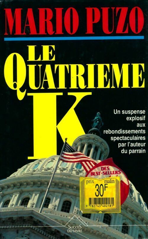 Livrenpoche : Le quatrième K - Mario Puzo - Livre