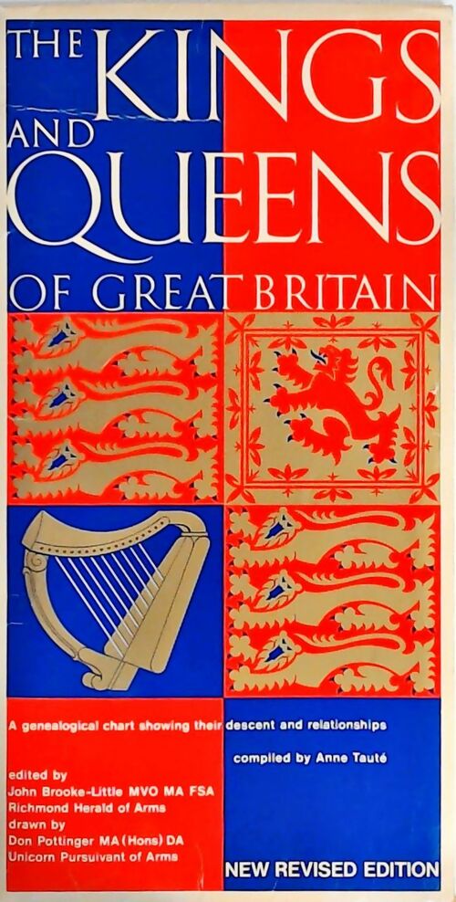 Livrenpoche : The kings and queens of great Britain showing their descent and relationships - Anne Tauté - Livre