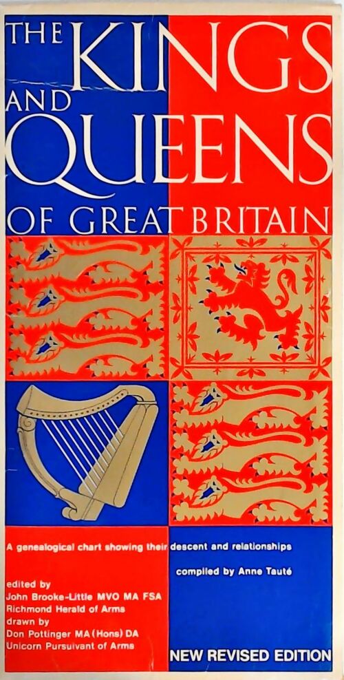 The kings and queens of great Britain showing their descent and relationships - Anne Tauté -  Thomas nelson - Livre