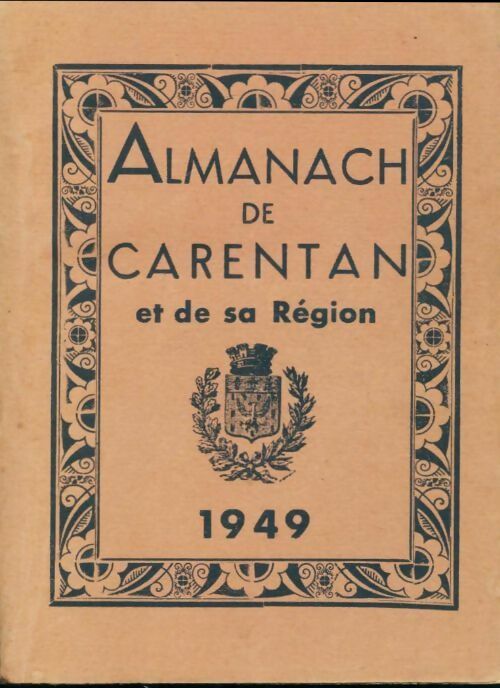 Livrenpoche : Almanach de Carentan et sa région 1949 - Inconnu - Livre