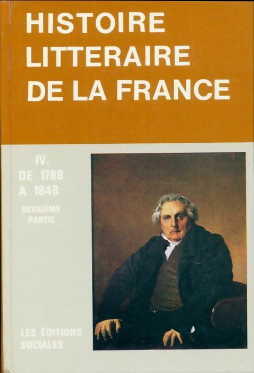 Histoire littéraire de la France Tome IV - Collectif - Livre
