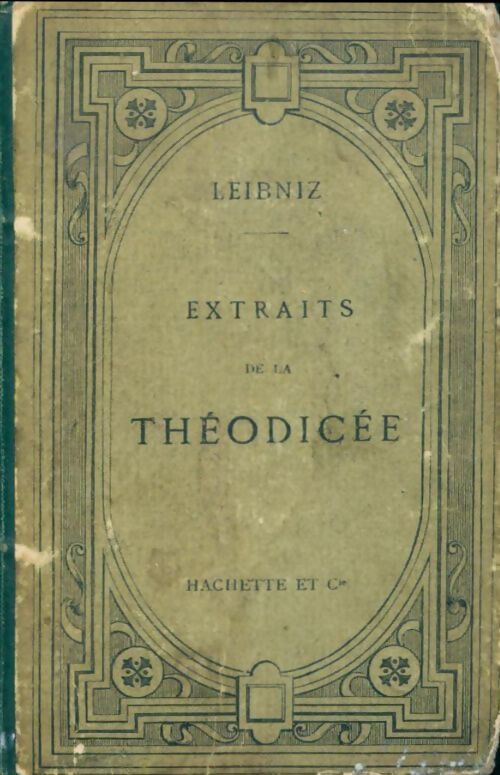 Livrenpoche : Essais de théodicée. Extraits - Gottfried Wilhelm Leibniz - Livre