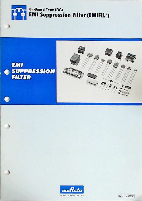 Livrenpoche : EMI suppression filter - Collectif - Livre