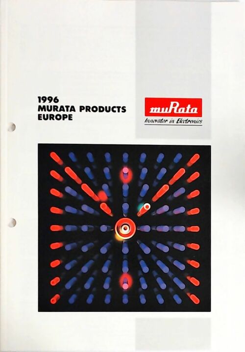Livrenpoche : 1996 murata products Europe - Collectif - Livre