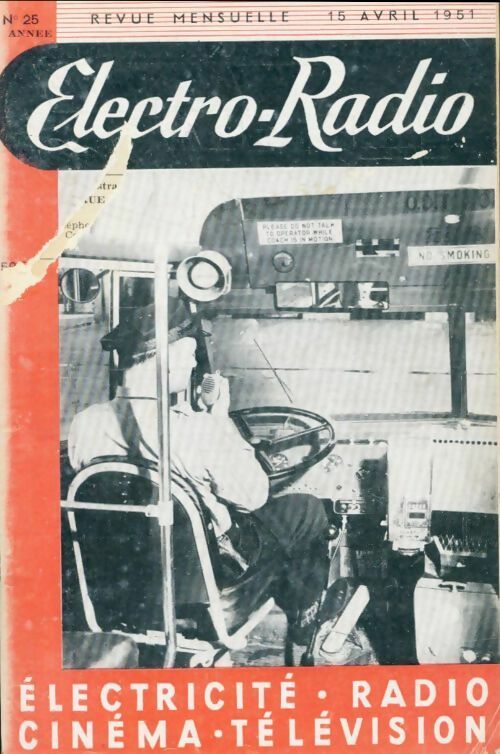 Livrenpoche : Electro-radio n°25 3e année - Collectif - Livre