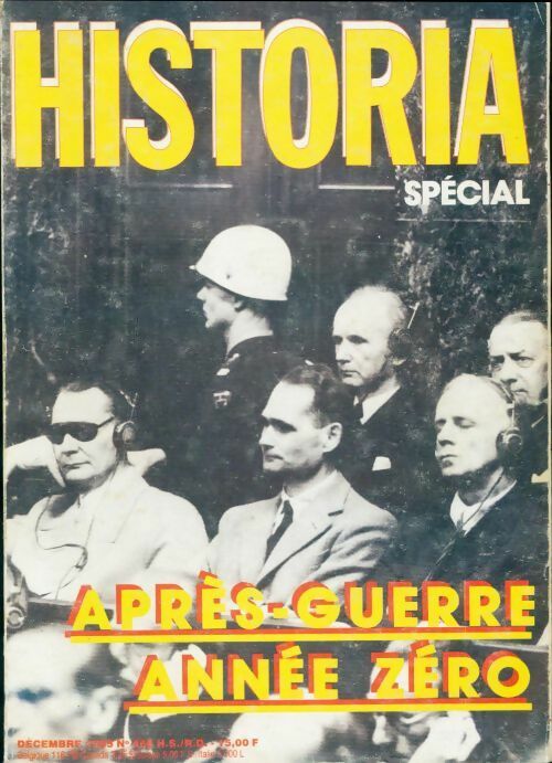 Livrenpoche : Historia spécial n°468 : Après-guerre - année zéro - Collectif - Livre