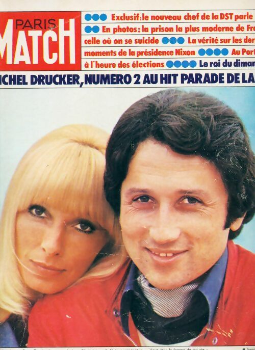 Livrenpoche : Paris Match n°1405 : Michel Drucker - Collectif - Livre