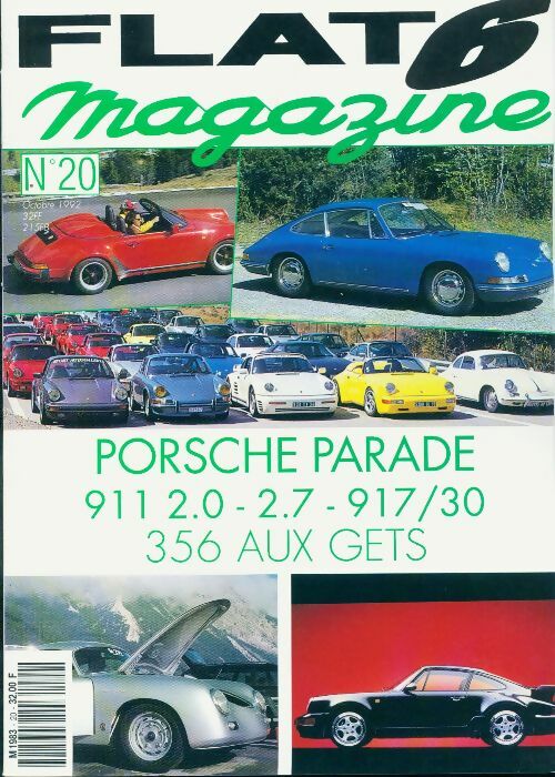 Livrenpoche : Flat 6 magazine n°20 : Porsche parade - Collectif - Livre