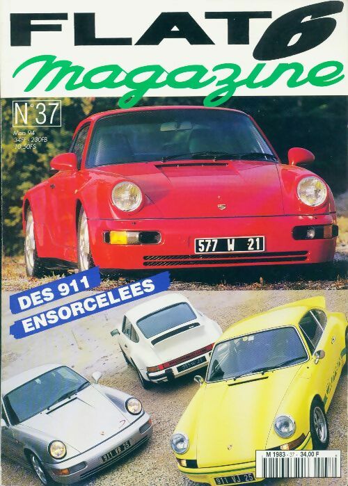 Livrenpoche : Flat 6 magazine n°37 : Des 911 ensorcelées - Collectif - Livre