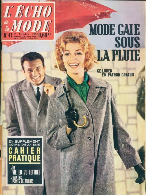 Livrenpoche : L'écho de la mode 1962 n°41 - Collectif - Livre