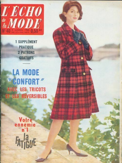 Livrenpoche : L'écho de la mode 1960 n°40 - Collectif - Livre