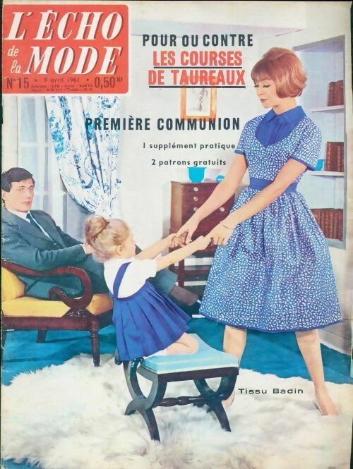 Livrenpoche : L'écho de la mode 1961 n°15 - Collectif - Livre