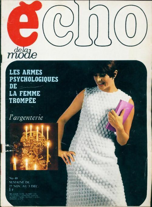Livrenpoche : L'écho de la mode 1966 n°49 - Collectif - Livre