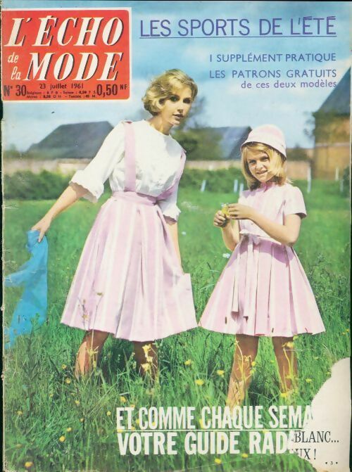 Livrenpoche : L'écho de la mode 1961 n°30 - Collectif - Livre