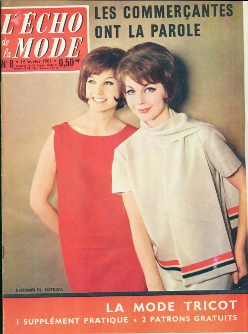 Livrenpoche : L'écho de la mode 1961 n°8 - Collectif - Livre
