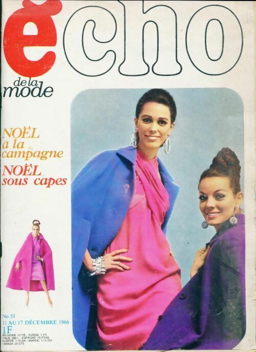 Livrenpoche : L'écho de la mode 1966 n°51 - Collectif - Livre