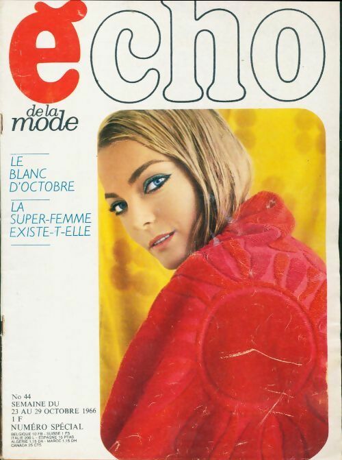 L'écho de la mode 1966 n°44 - Collectif -  L'écho de la mode - Livre