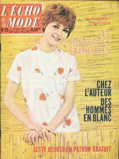Livrenpoche : L'écho de la mode 1961 n°25 - Collectif - Livre