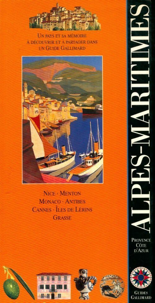 Livrenpoche : Alpes-Maritimes 1994 - Guide Gallimard - Livre