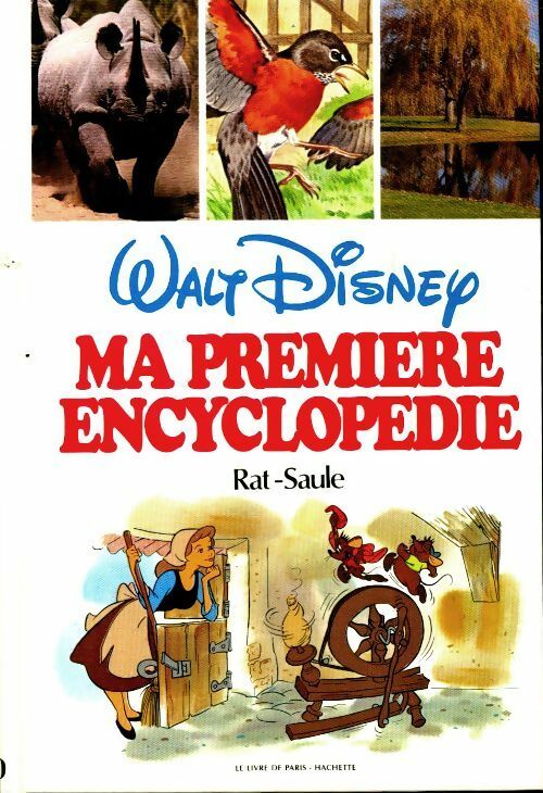 Livrenpoche : Ma première encyclopédie Tome XX : Rat - Saule - Walt Disney - Livre