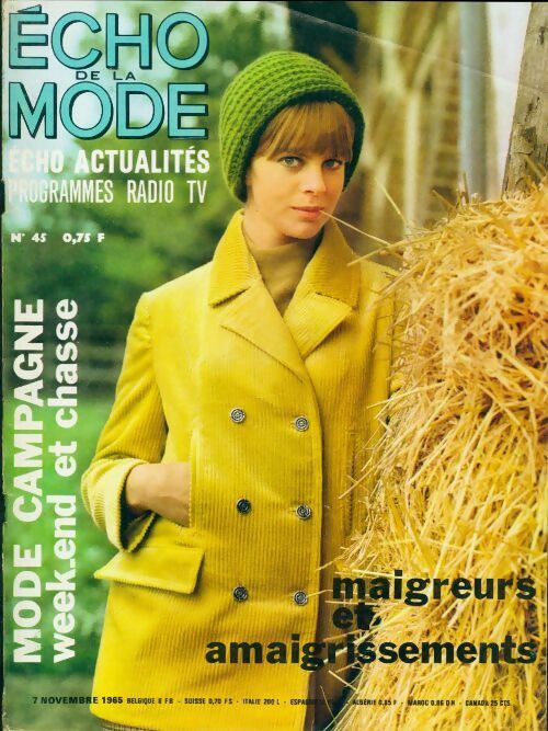 Livrenpoche : Echo de la mode - éco actualités 1965 n°45 - Collectif - Livre