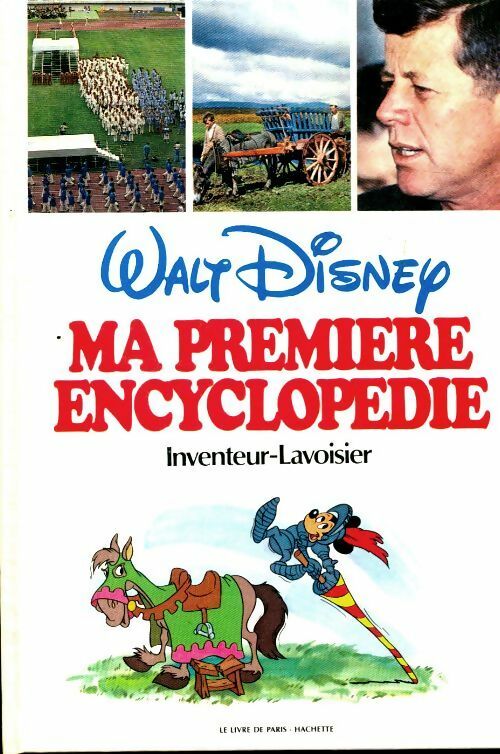 Livrenpoche : Ma première encyclopédie Tome XII : Inventeur - Lavoisier - Walt Disney - Livre