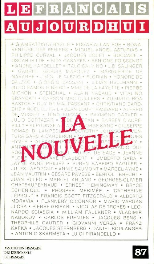 Livrenpoche : Le français aujourd'hui n°87 - Collectif - Livre