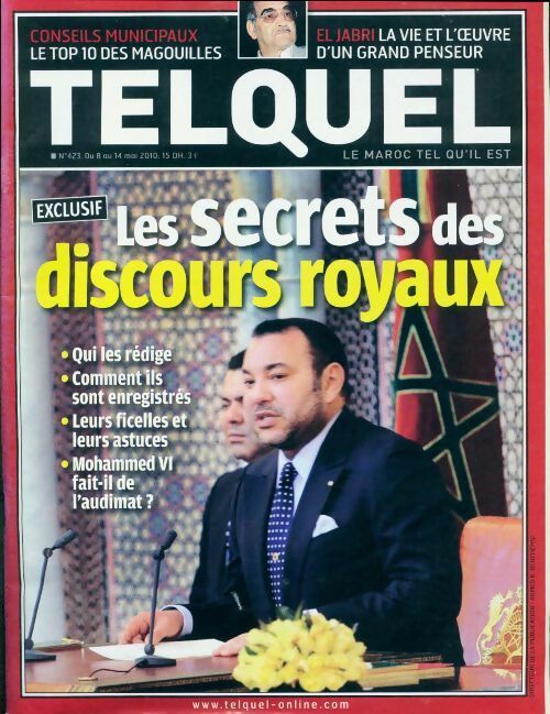 Livrenpoche : Telquel n°423 : Les secrets des discours royaux - Collectif - Livre