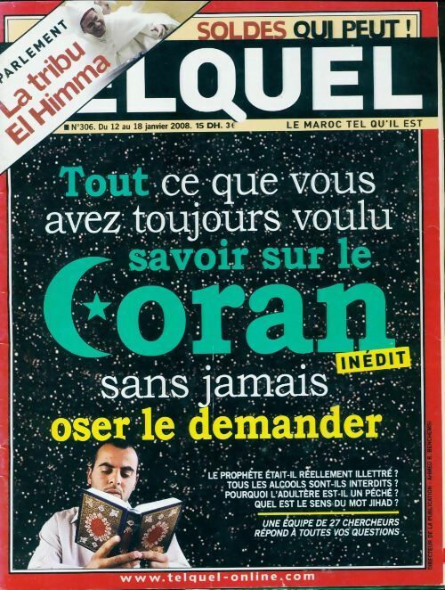 Livrenpoche : Telquel n°306 : Tout ce que vous avez toujours voulu savoir sur Coran - Collectif - Livre
