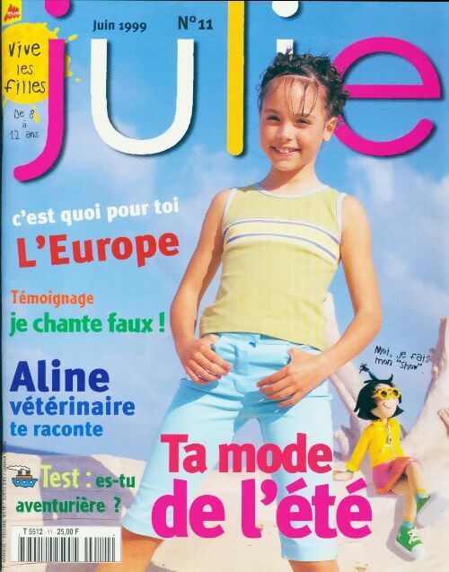 Livrenpoche : Julie n°11: Ta mode de l'été - Collectif - Livre