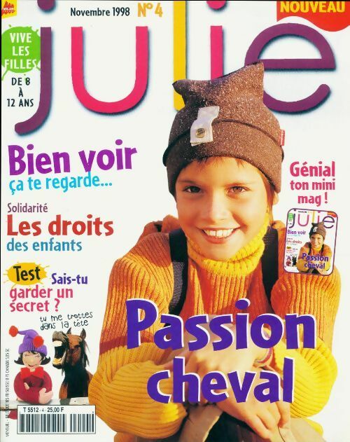 Livrenpoche : Julie n°4 : Passion cheval - Collectif - Livre