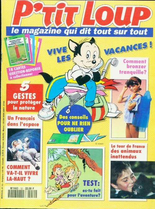 Livrenpoche : P'tit loup n°52 - Collectif - Livre