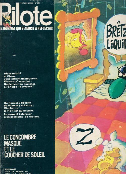 Livrenpoche : Pilote n°596 : Le concombre masqué et le coucher de soleil - Collectif - Livre