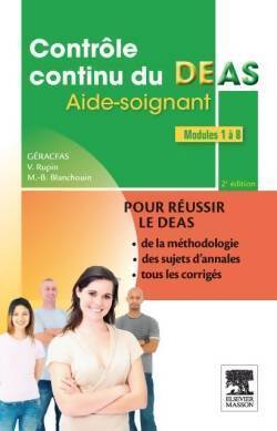 Livrenpoche : Contrôle continu du DEAS. Diplôme d'Etat aide-soignant - Geracfas - Livre