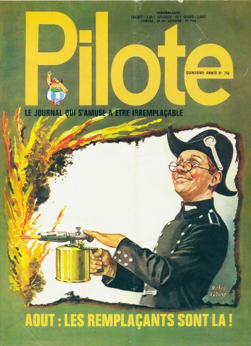 Livrenpoche : Pilote n°716 : Août : les remplaçants sont là ! - Collectif - Livre