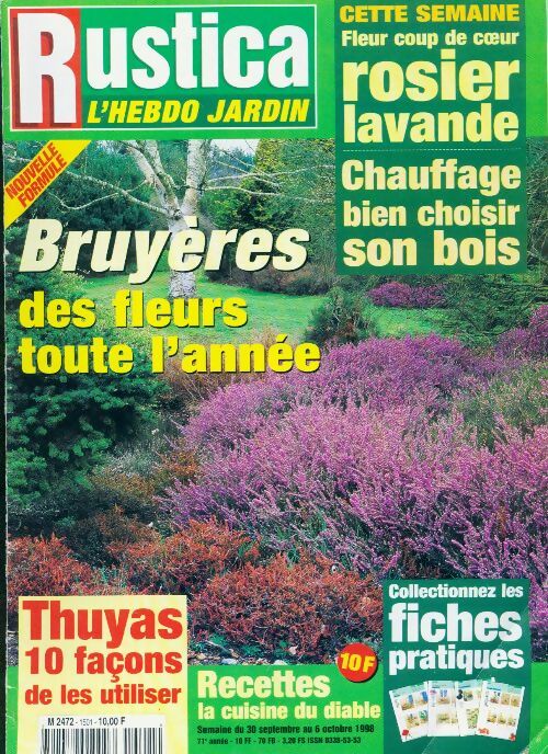 Rustica n°1501 : Bruyères - Collectif -  Rustica - Livre