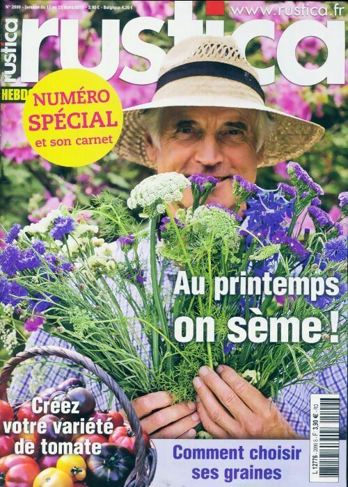 Livrenpoche : Rustica n°2099 : Au printemps, on sème ! - Collectif - Livre