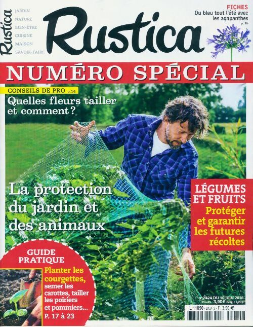 Livrenpoche : Rustica n°2424 : La protection du jardin et des animaux - Collectif - Livre