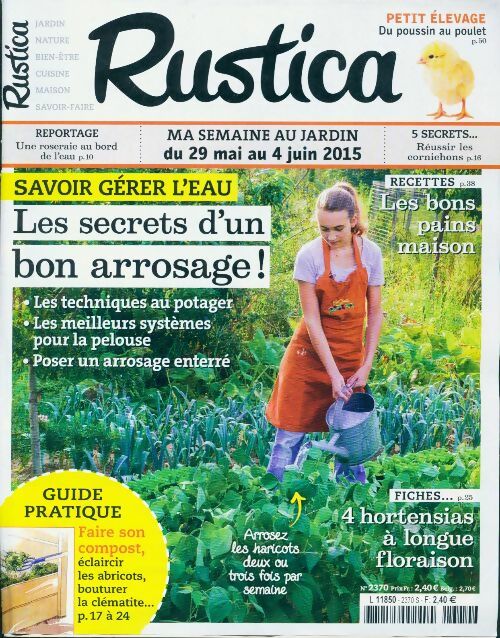 Livrenpoche : Rustica n°2370 : Les secrets d'un bon arrosage ! - Collectif - Livre