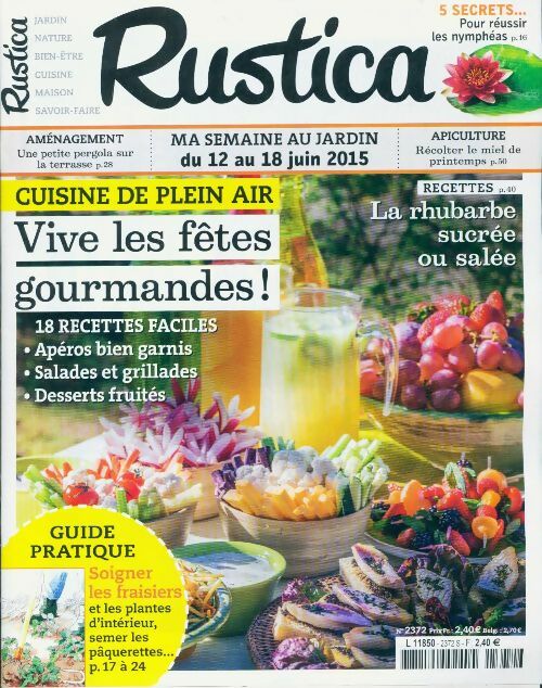 Livrenpoche : Rustica n°2372 : Vive les fêtes gourmandes ! - Collectif - Livre