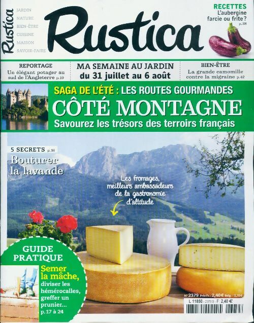 Livrenpoche : Rustica n°2379 : Côté montagne - Collectif - Livre
