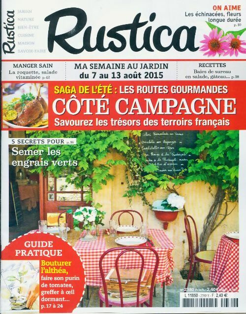 Livrenpoche : Rustica n°2380 : Côté campagne - Collectif - Livre